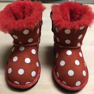 Disney UGG Minnie Mouse Toddler Size 6 Boots